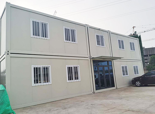 打包箱房助力临时设施建设