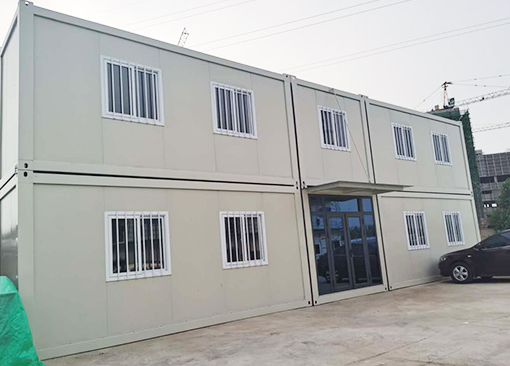 打包箱房助力灾后重建加速推进